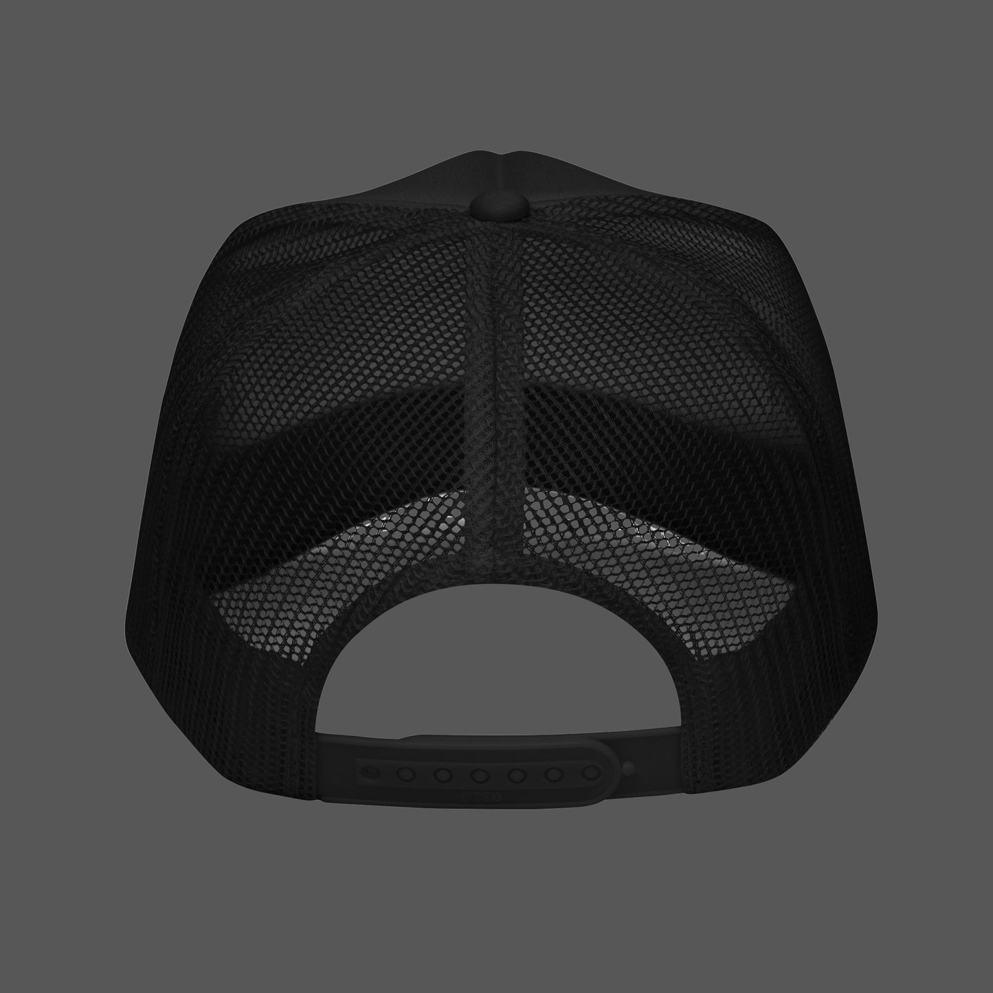 Embroidered Brand Logo Trucker Hat