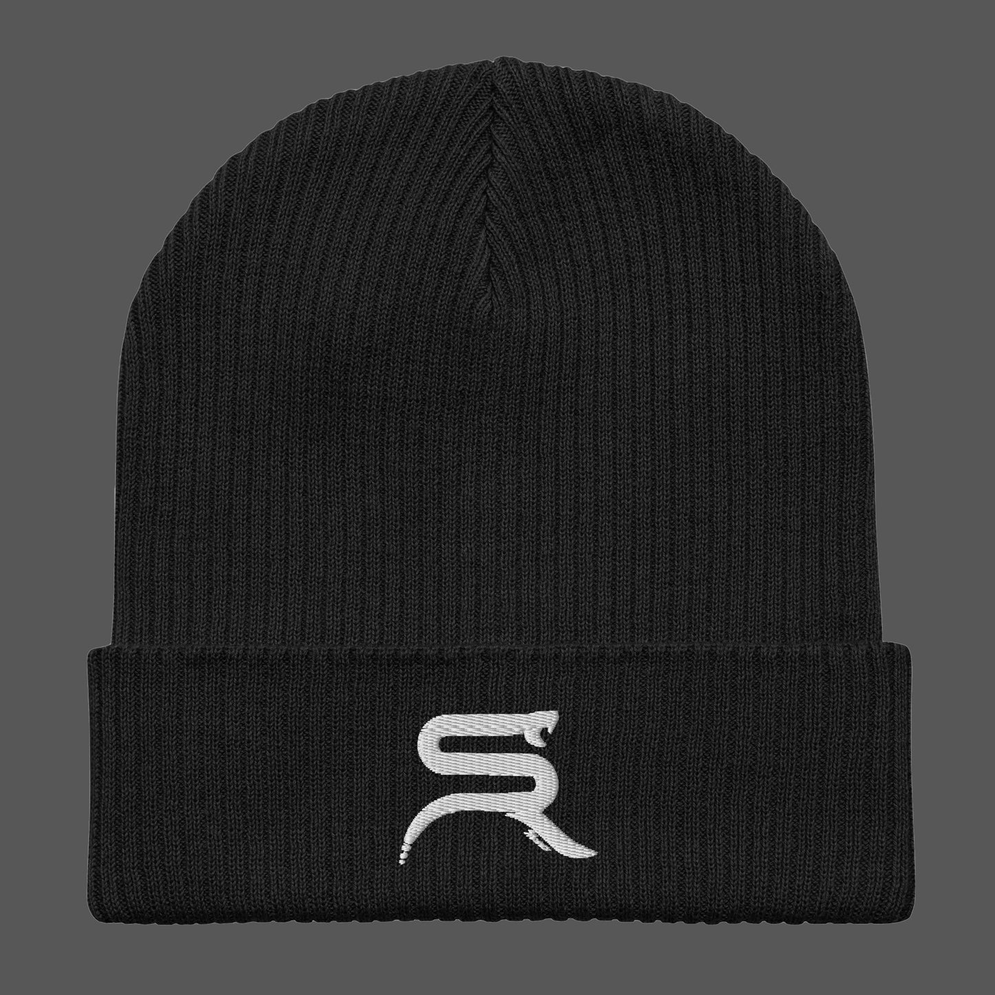 Embroidered Brand Logo Beanie
