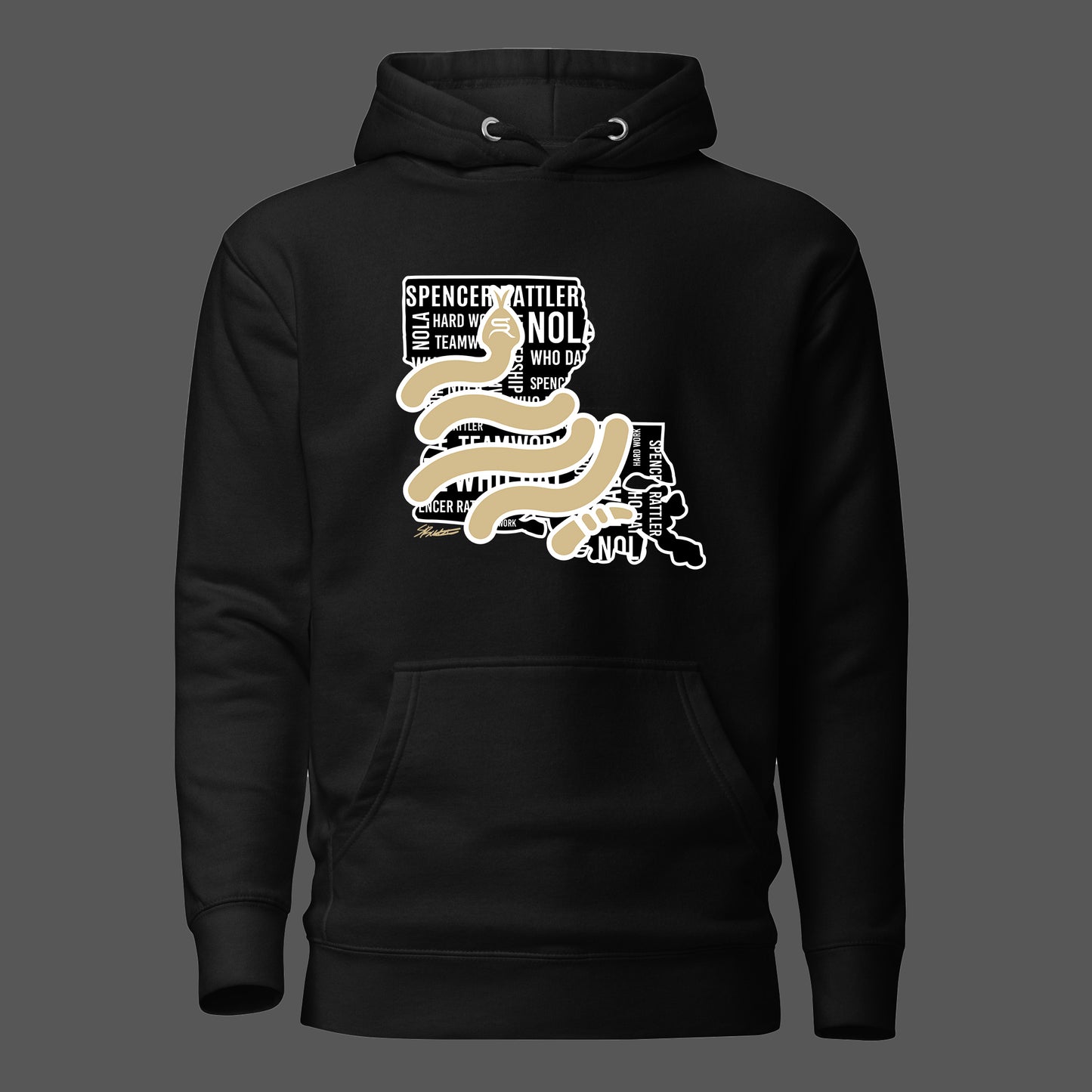 Louisiana Rattler Graphic Hoodie
