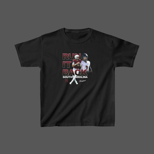 Youth Run It Back T-Shirt - Black