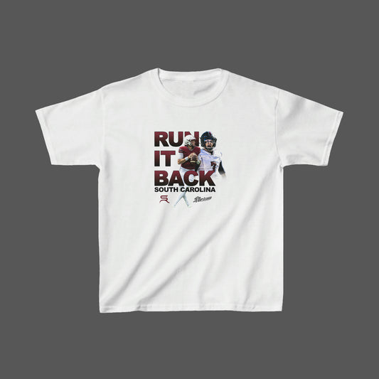 Youth Run It Back T-Shirt - White