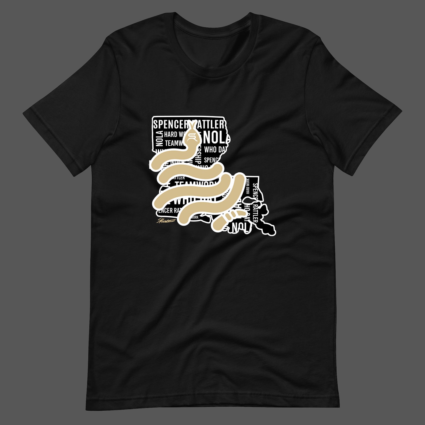 Louisiana Rattler Graphic T-Shirt