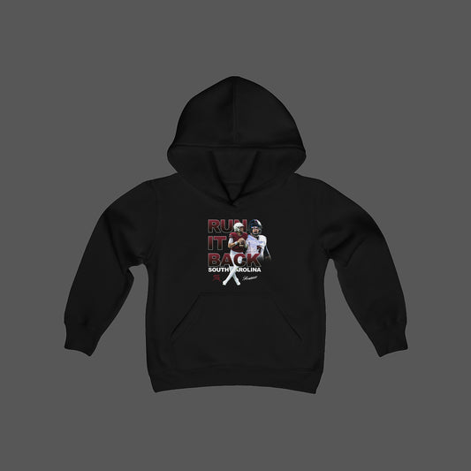 Youth Run It Back Hoodie - Black