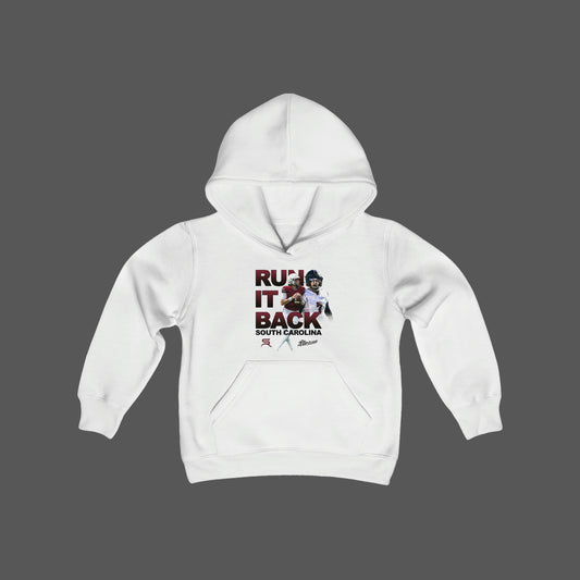 Youth Run It Back Hoodie - White