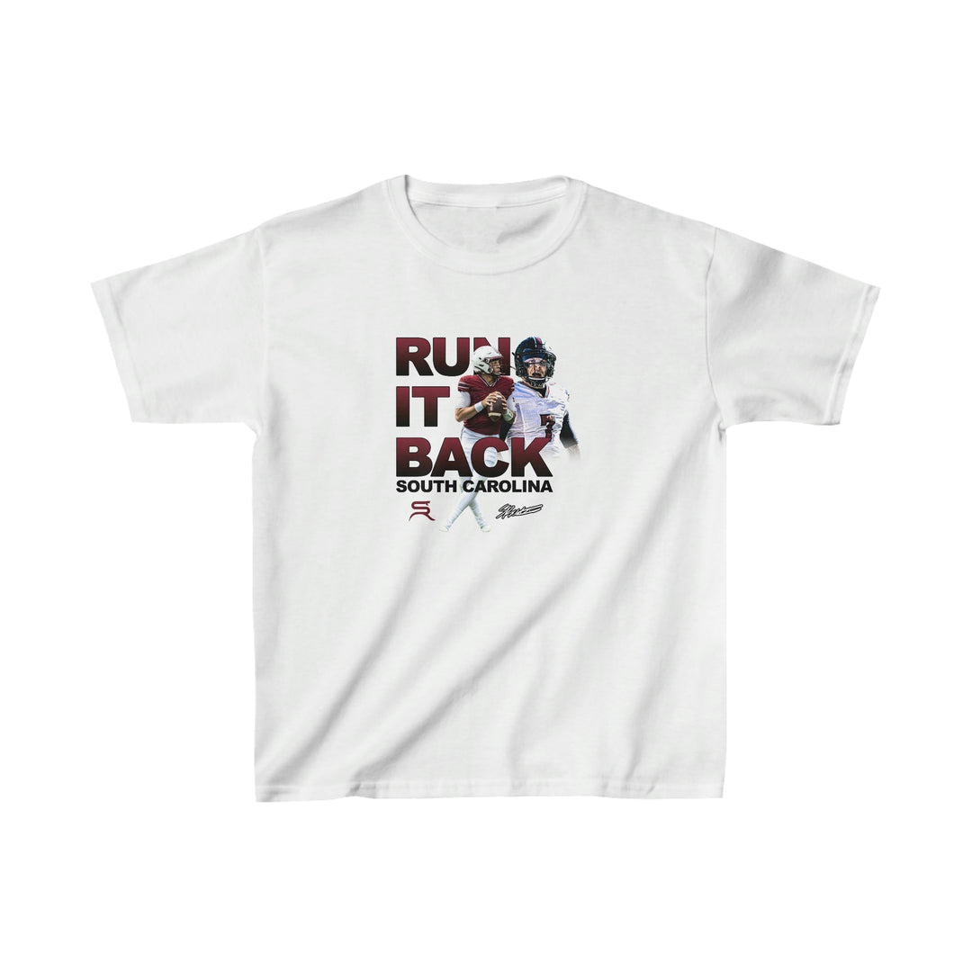 Youth Run It Back T-Shirt - White